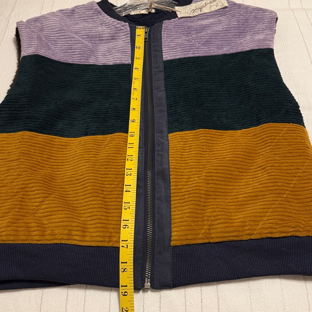 Mystree Bohemion Color Block vest - Picture 5 of 5